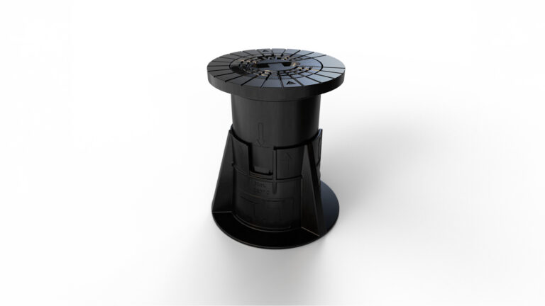 Realistische productafbeelding van een straatpot, gerenderd uit een 3D-bestand