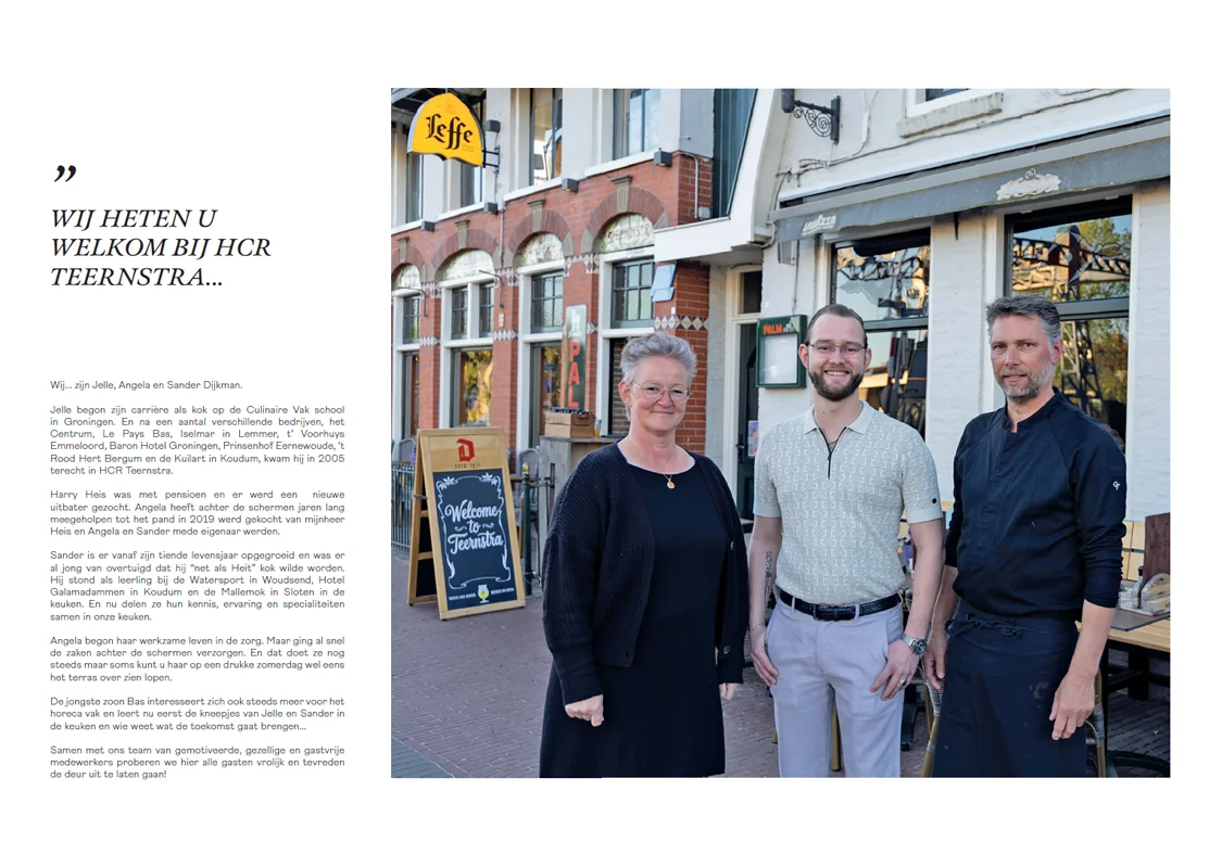 Drijvende krachten achter Teernstra